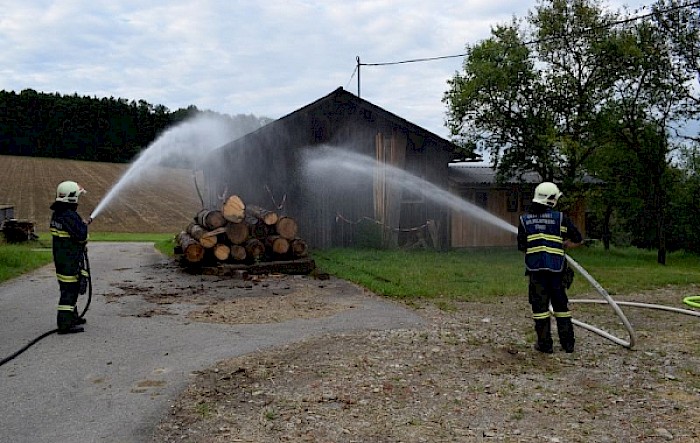 Branddienstübung 