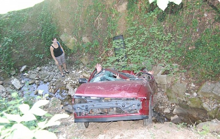 Schwerer Verkehrsunfall Grubtal