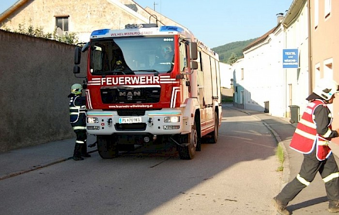 Unterabschnittsübung in Wilhelmsburg