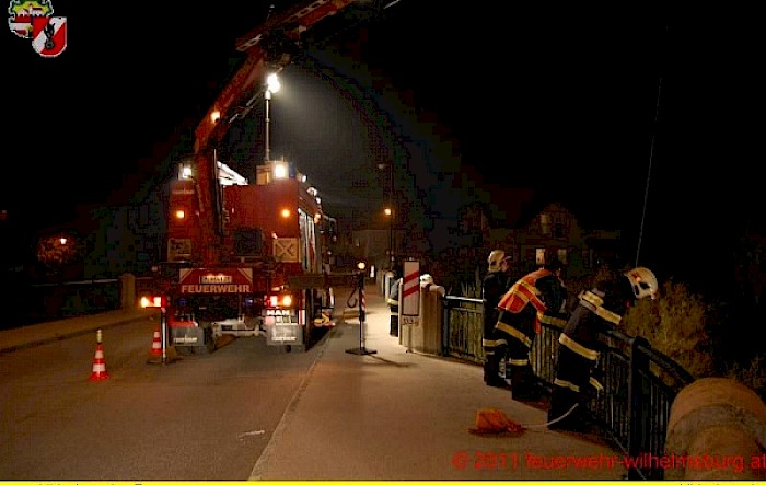 Bootsunfall auf der Traisen