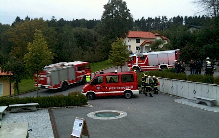 Kirchturm brennt! UA-Übung in Weinburg