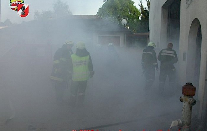 Einsatzübung: Brand Gasthaus Wutzl (Fischer)