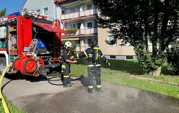 Wohnungsbrand in St. Georgen