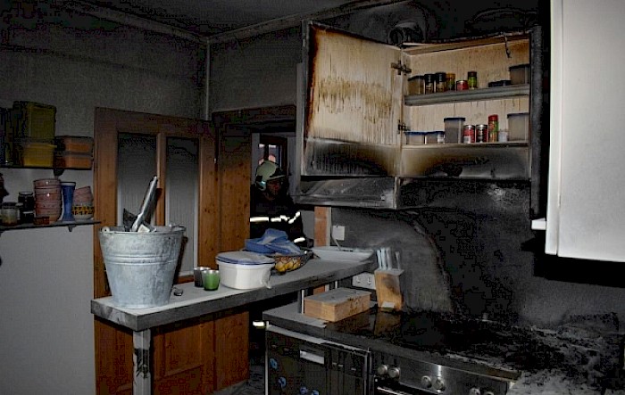 Küchenbrand Uferstraße