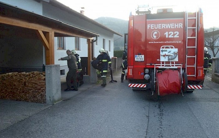 Überhitzter Ofen Göblasbruck