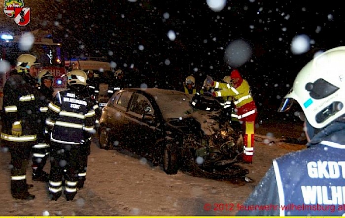 Schwerer Verkehrsunfall