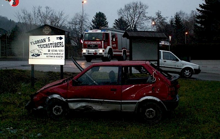 Schwerer Verkehrsunfall in Göblasbruck