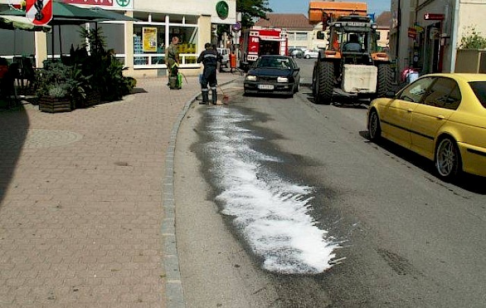 Ölspur Obere Hauptstraße