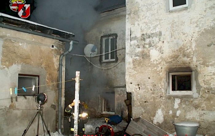 Wohnungsbrand Hammergasse 4