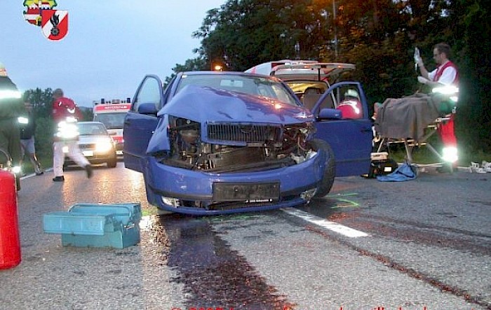 Verkehrsunfall B20 (Göblasbruck)