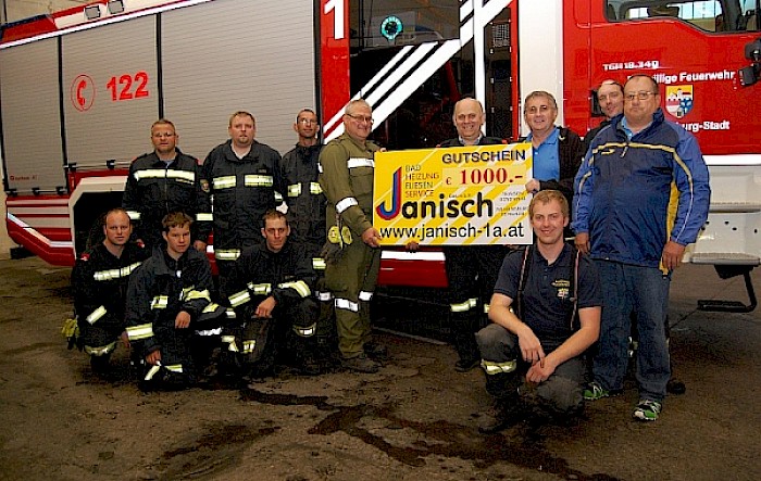 Spende der Fa. Janisch
