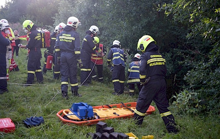 Übung: Verkehrsunfall Grubtal