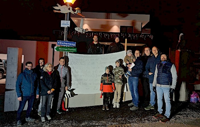 Nachwuchs bei Kamerad Berger Franz