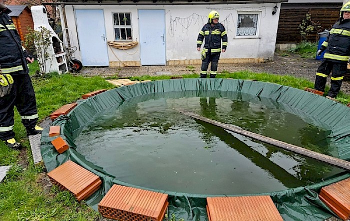 Tierrettung: Biber aus Pool gerettet