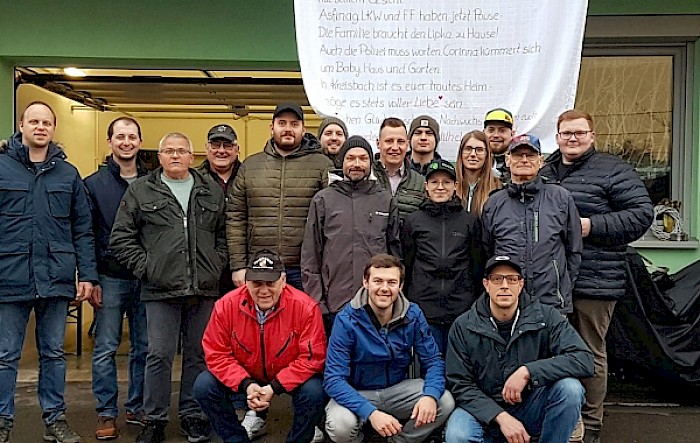 Nachwuchs bei Kamerad Lipka Daniel