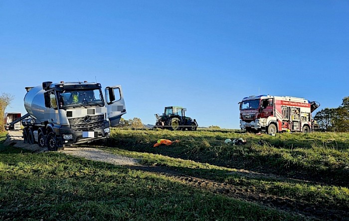 LKW Bergung in Pömmern