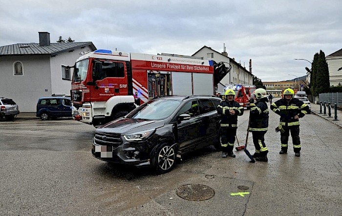 Verkehrsunfall Penknergasse / Schulgasse