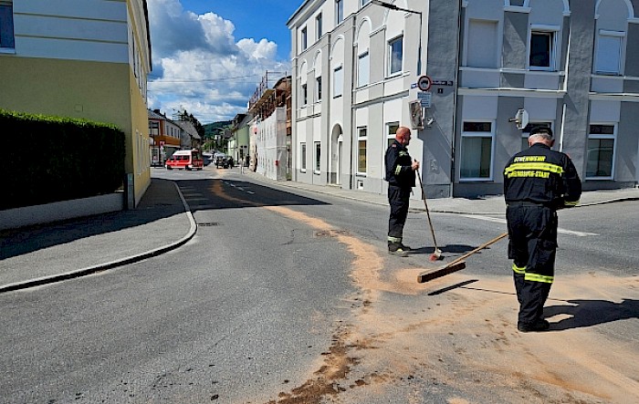 Ölspur Untere Hauptstraße