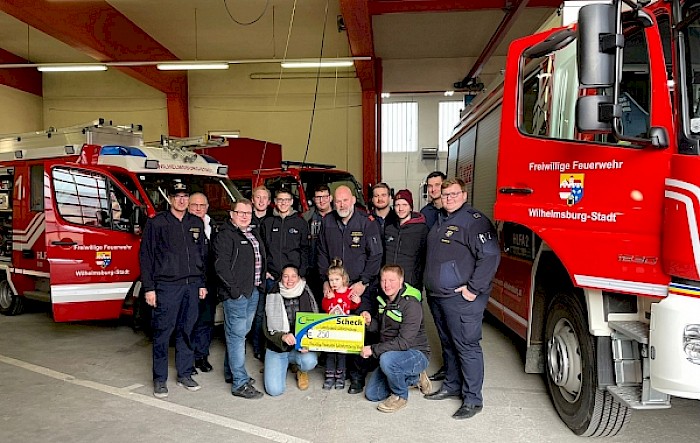 Die Feuerwehr Wilhelmsburg-Stadt bedankt sich