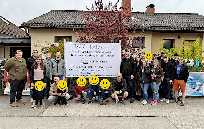 Nachwuchs bei Kamerad Daniel Prack