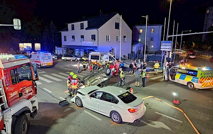 Verkehrsunfall Weberkreuzung